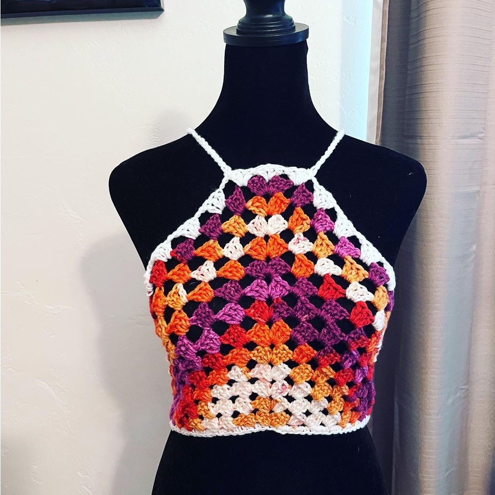 Crochet crop top